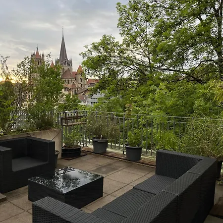 Luxury Duplex With Rooftop, View Of Cathedral 아파트